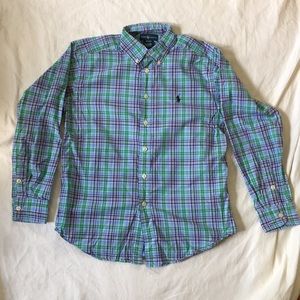 Boy's Aquatic Button-down